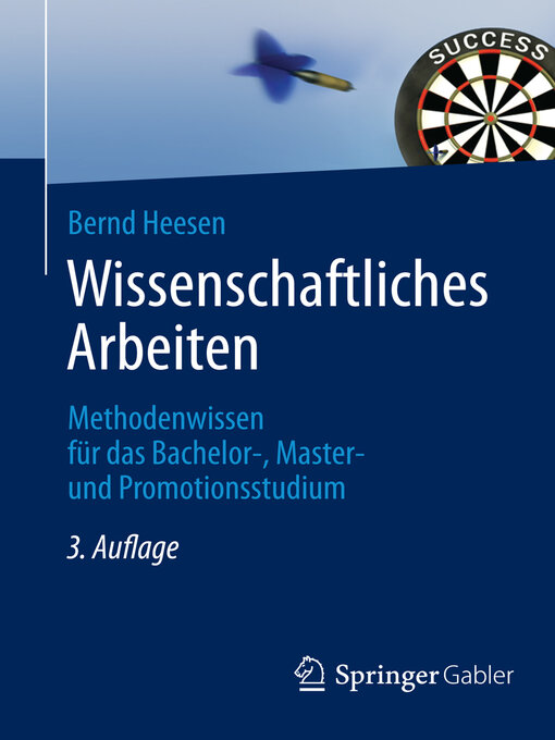 Title details for Wissenschaftliches Arbeiten by Bernd Heesen - Available